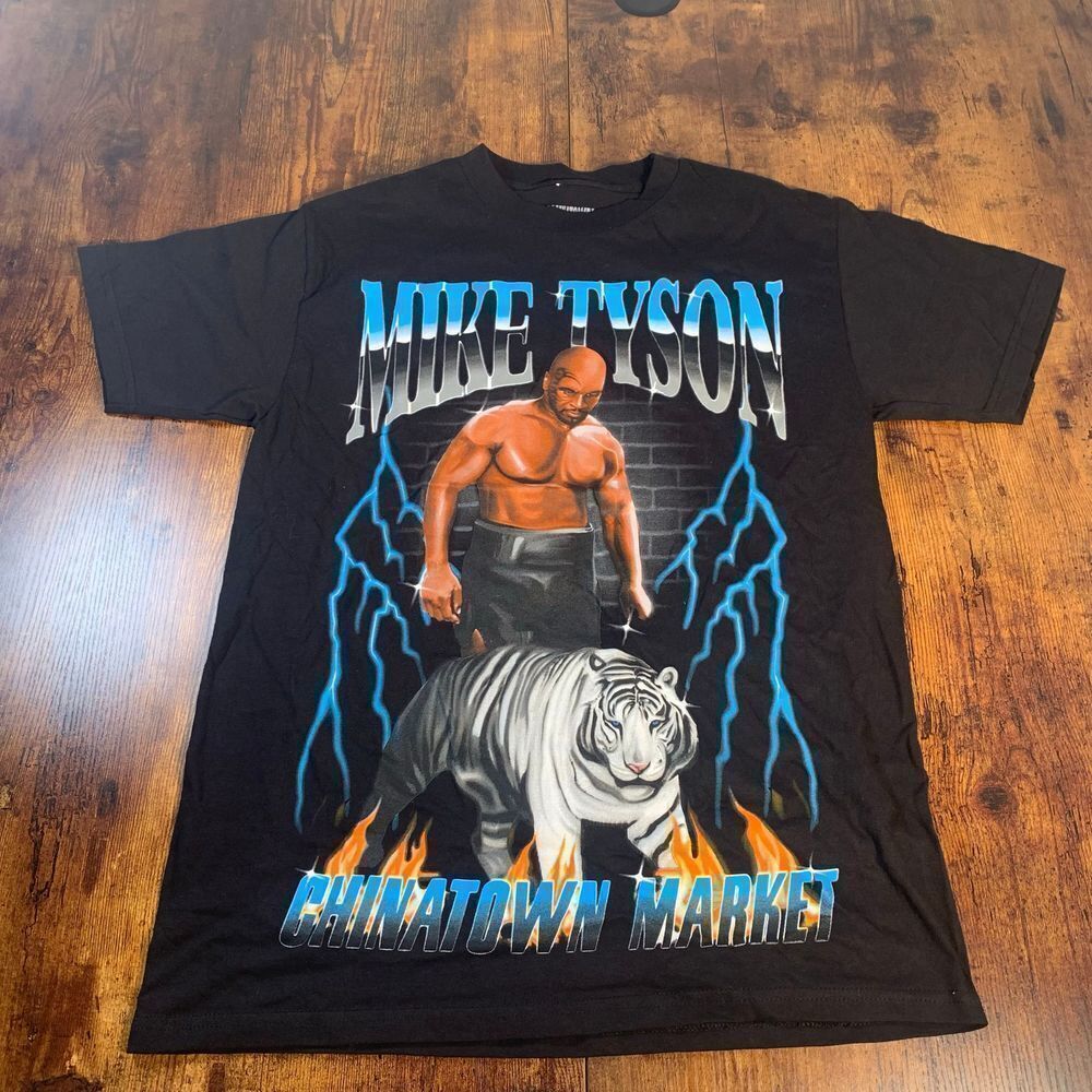 Mike‎ Tyson Chinatown market T Shirt. Size Medium